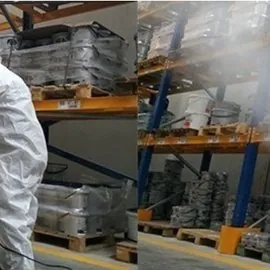 Ortam Dezenfeksiyonu uygulama fotoğrafı 1