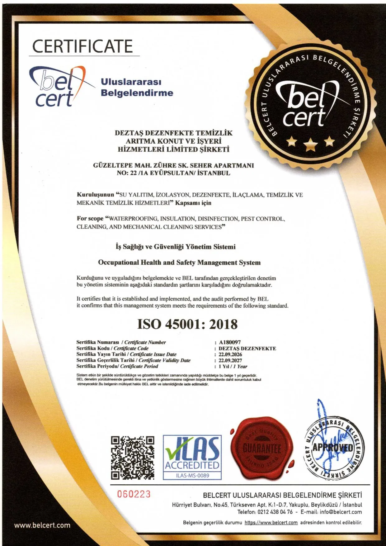 ISO 45001:2018